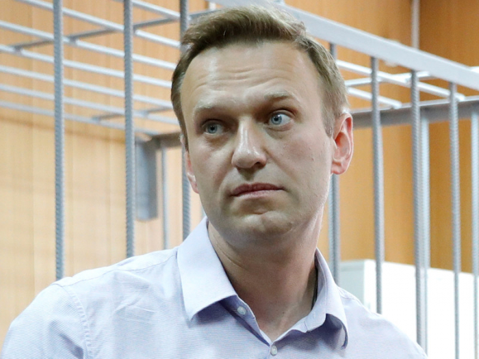 В Москве началось заседание по делу Навального о клевете на ветерана