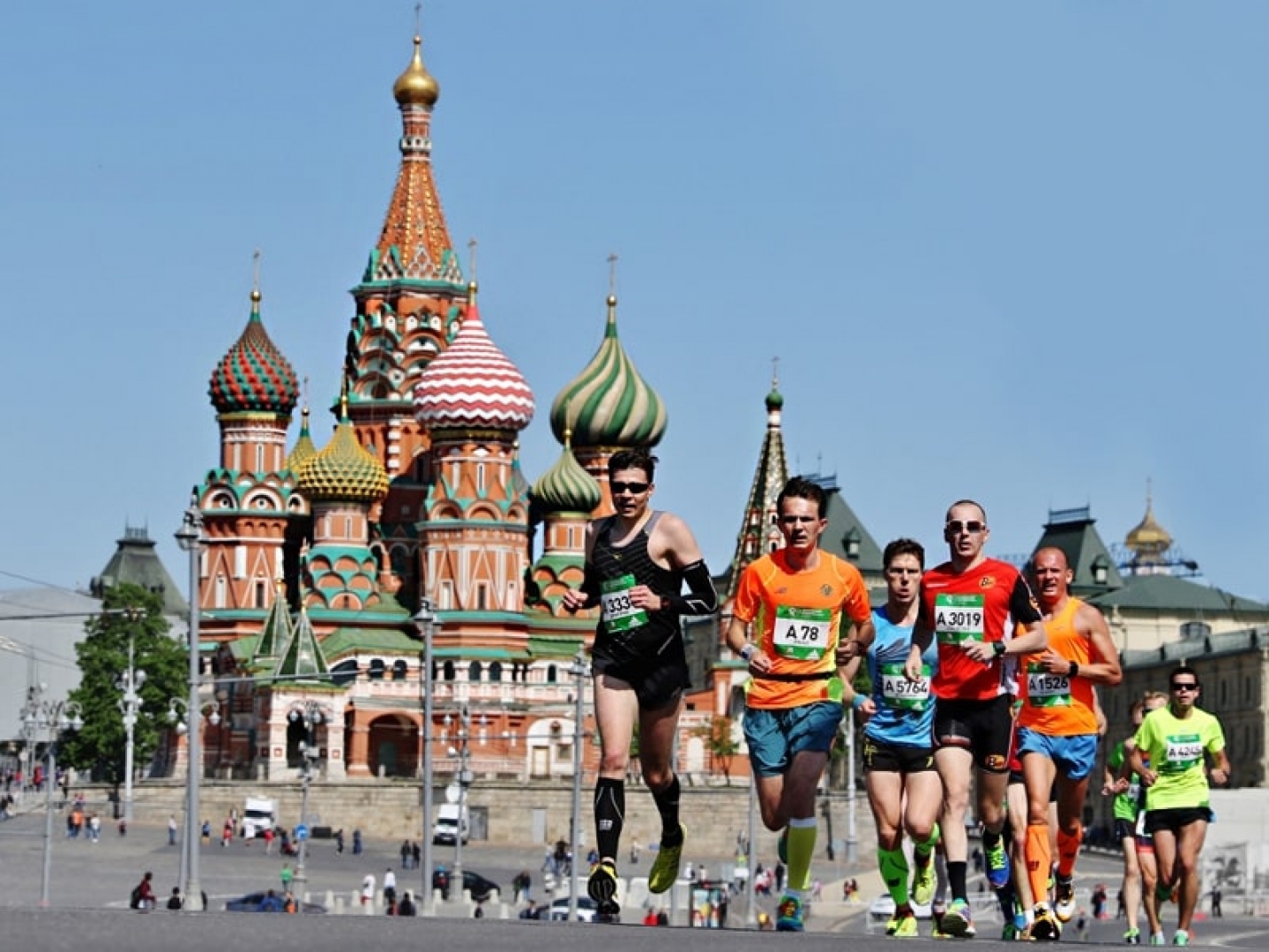 Московский марафон фото