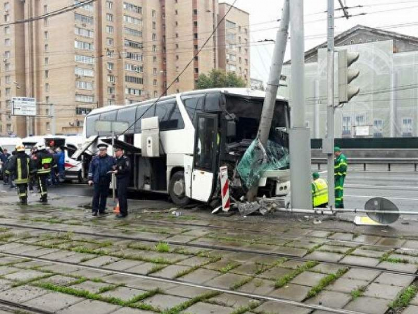 Восемь человек пострадали в ДТП на юго-востоке Москвы