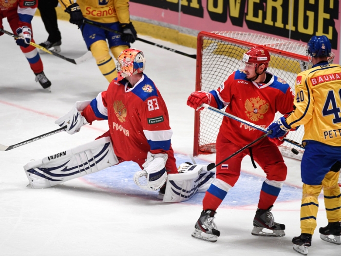 Российские хоккеисты победили шведов в рамках Евротура