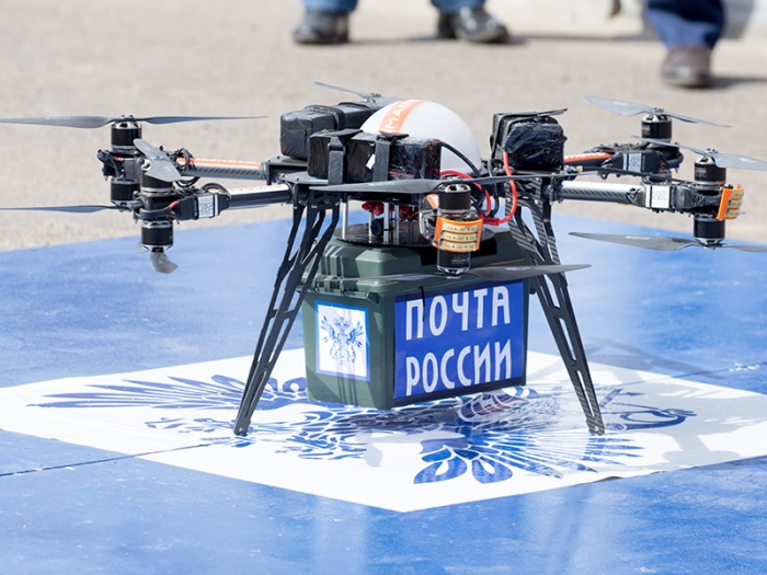 «Почта России» планирует протестировать доставку дронами в болотах и глухих местах