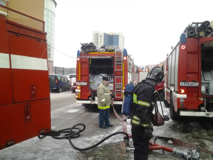 Пожар произошел в доме на юго-востоке Москвы