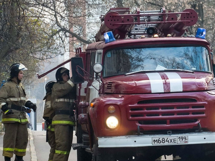 Пожар в офисном здании в центре Москвы ликвидирован