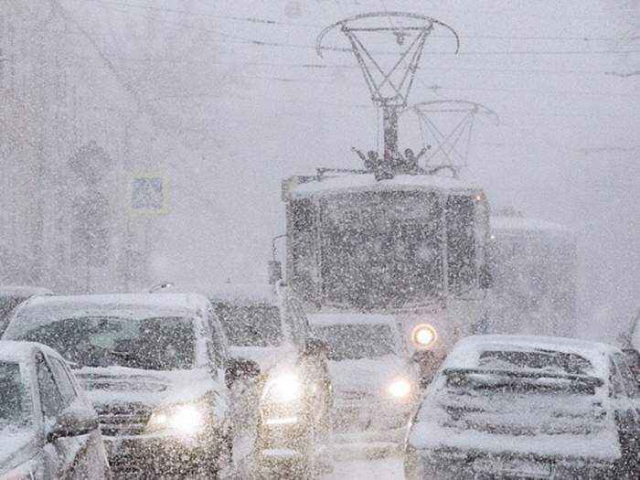 Снегопад накроет Москву к ночи