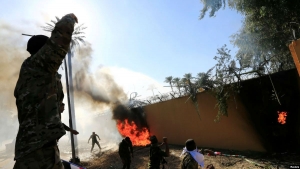 Посольство США в Багдаде приостановило работу из-за беспорядков
