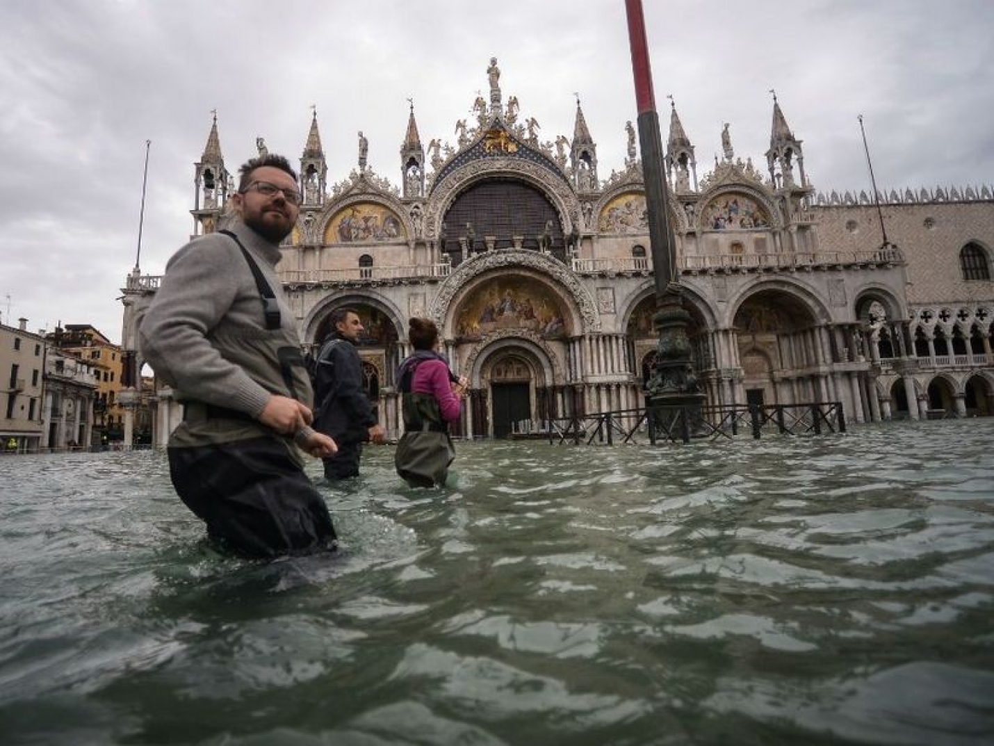 Венеция вновь ушла под воду из-за ошибки синоптиков