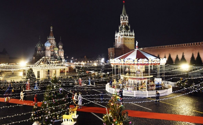 В центре Москвы с 31 декабря по 5 января введут особый режим доступа граждан