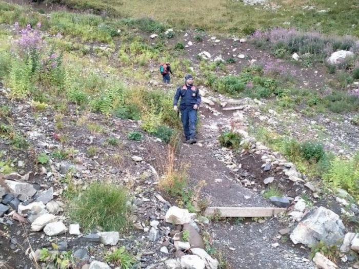 Пропавшая в горах Сочи группа туристов вышла на связь