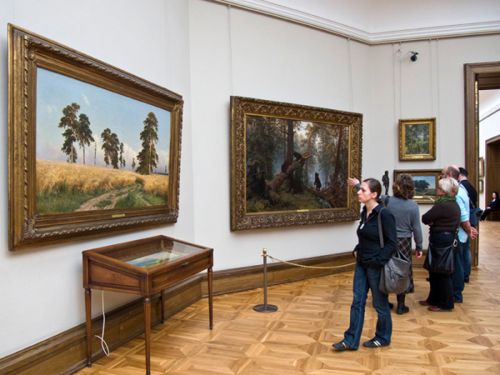 Выставка картин Ильи Репина открылась в Третьяковской галерее