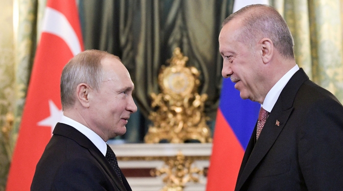 Путин и Эрдоган проводят переговоры в Стамбуле