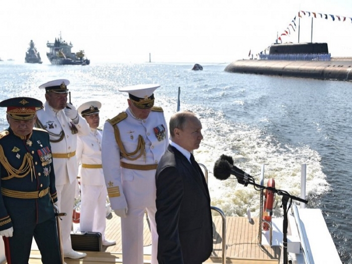 Путин: ВМФ России способен дать отпор любому агрессору