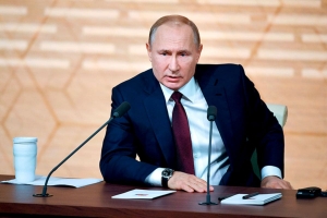 Пресс-конференция президента Путина